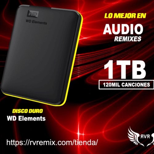 1 tb audio wd DISCO DURO EXTERNO 1 TB AUDIO REMIXES