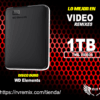 DISCO DURO EXTERNO 1 TB VIDEO REMIXES
