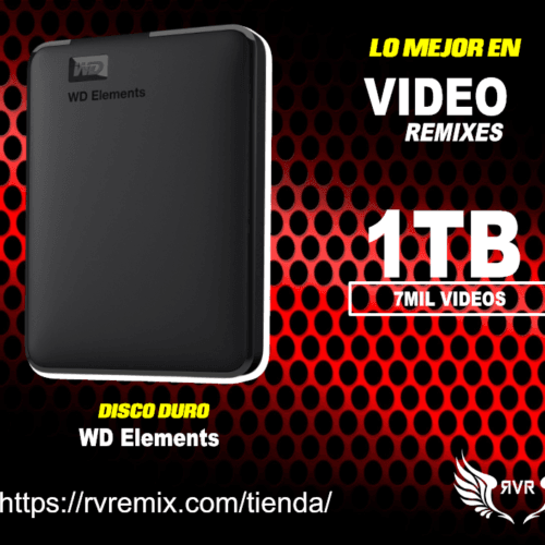 1 tb video wd DISCO DURO EXTERNO 1 TB VIDEO REMIXES