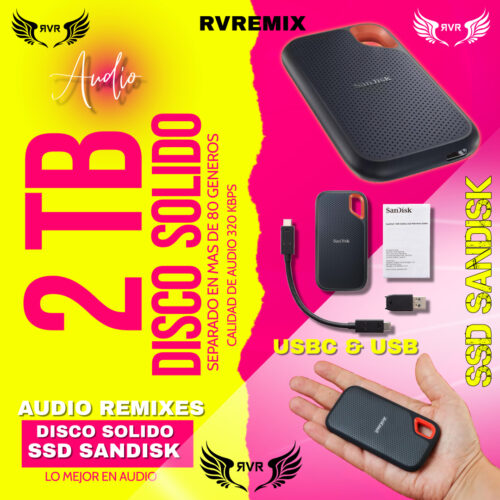 SSD 2 TB AUDIO REMIXES
