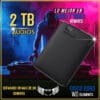 DISCO DURO EXTERNO 2 TB AUDIO REMIXES