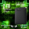 DISCO DURO EXTERNO 2 TB AUDIO Y VIDEO REMIXES