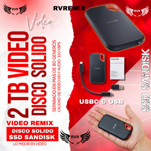 SSD 2 TB VIDEO REMIXES
