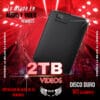 DISCO DURO EXTERNO 2 TB VIDEO REMIXES